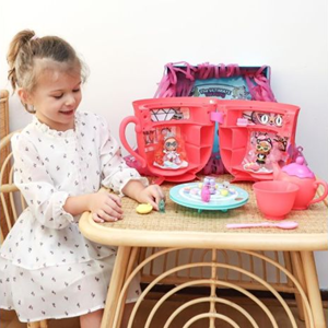عروسک سورپرایزی Itty Bitty Prettys مدل Tea Party بزرگ با 25 سورپرایز -اسباب بازی